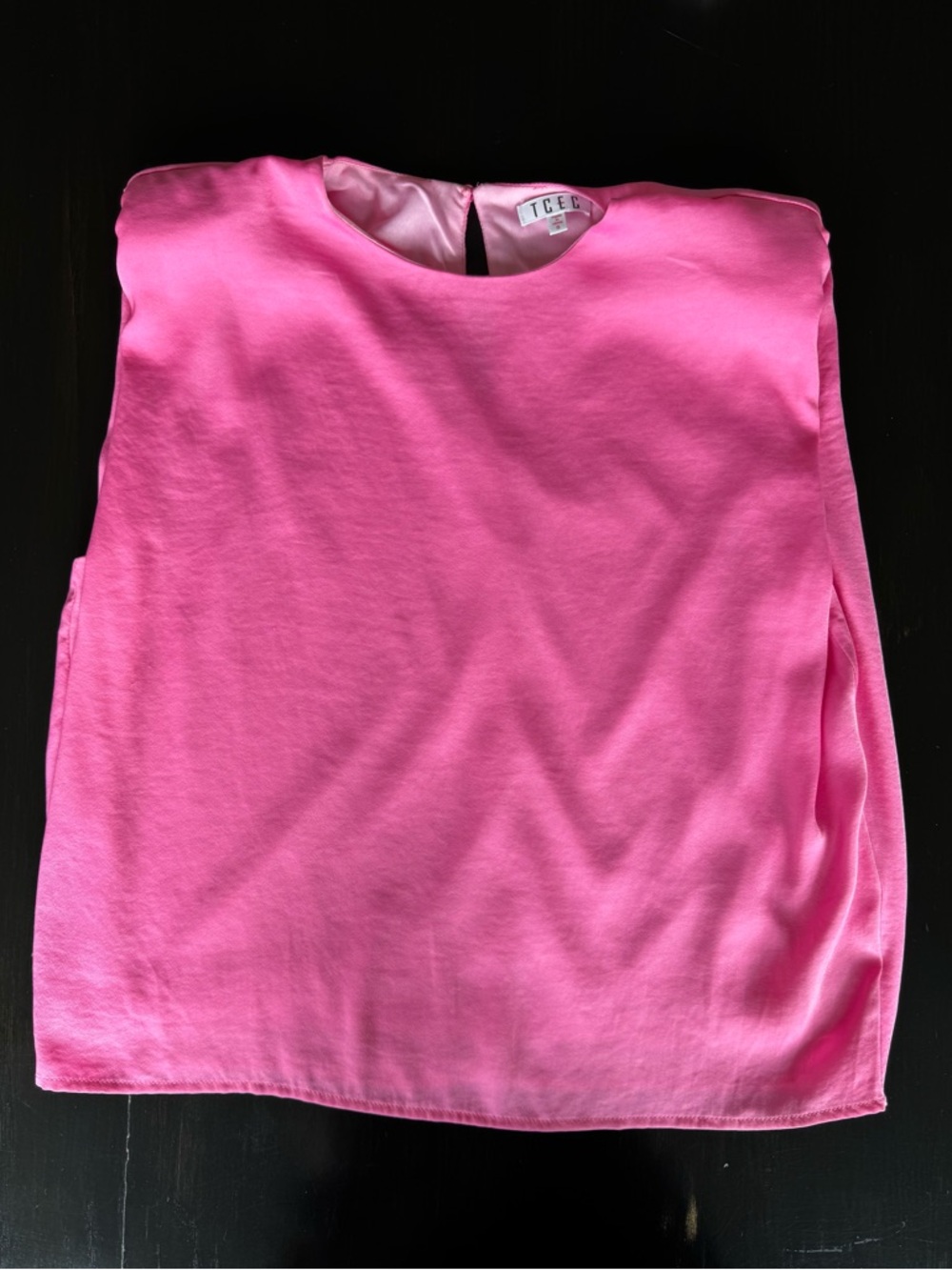 Pink Sleeveless Top